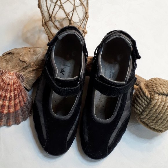 MEPHISTO NIRO ALLROUNDER Black & Grey Sneakers - Picture 1 of 7
